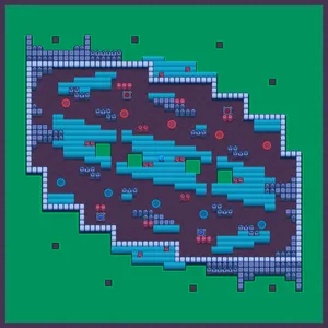 The Emptiness Machine — Knockout 5v5 map in Brawl Stars