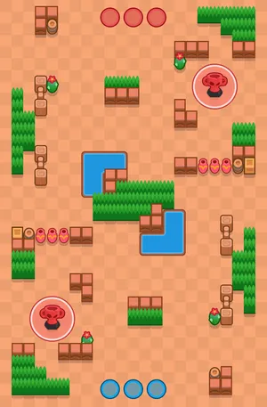 Thin Walls — Present Plunder map in Brawl Stars