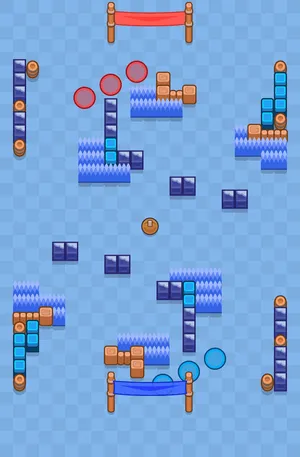 Tip Toe — Brawl Hockey map in Brawl Stars
