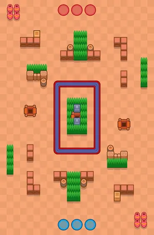 Train Erasure — Treasure Hunt map in Brawl Stars