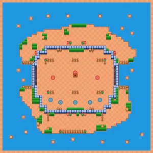 Void Master Finx — 5 Player Void Boss map in Brawl Stars