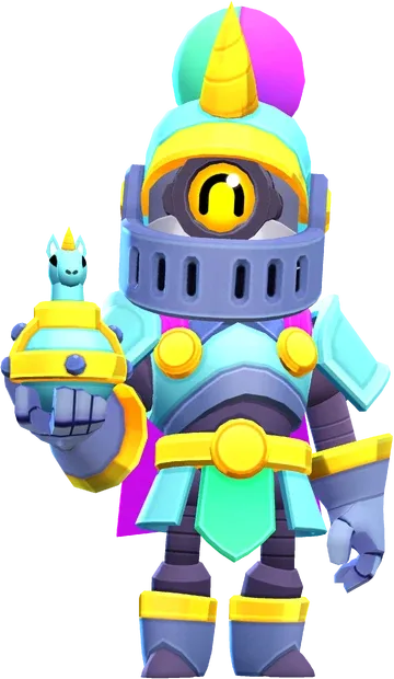 Barley skin Unicorn Knight