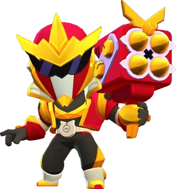 Brock skin Super Ranger Brock Red