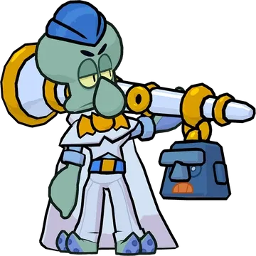 Mortis skin Blue Squidward